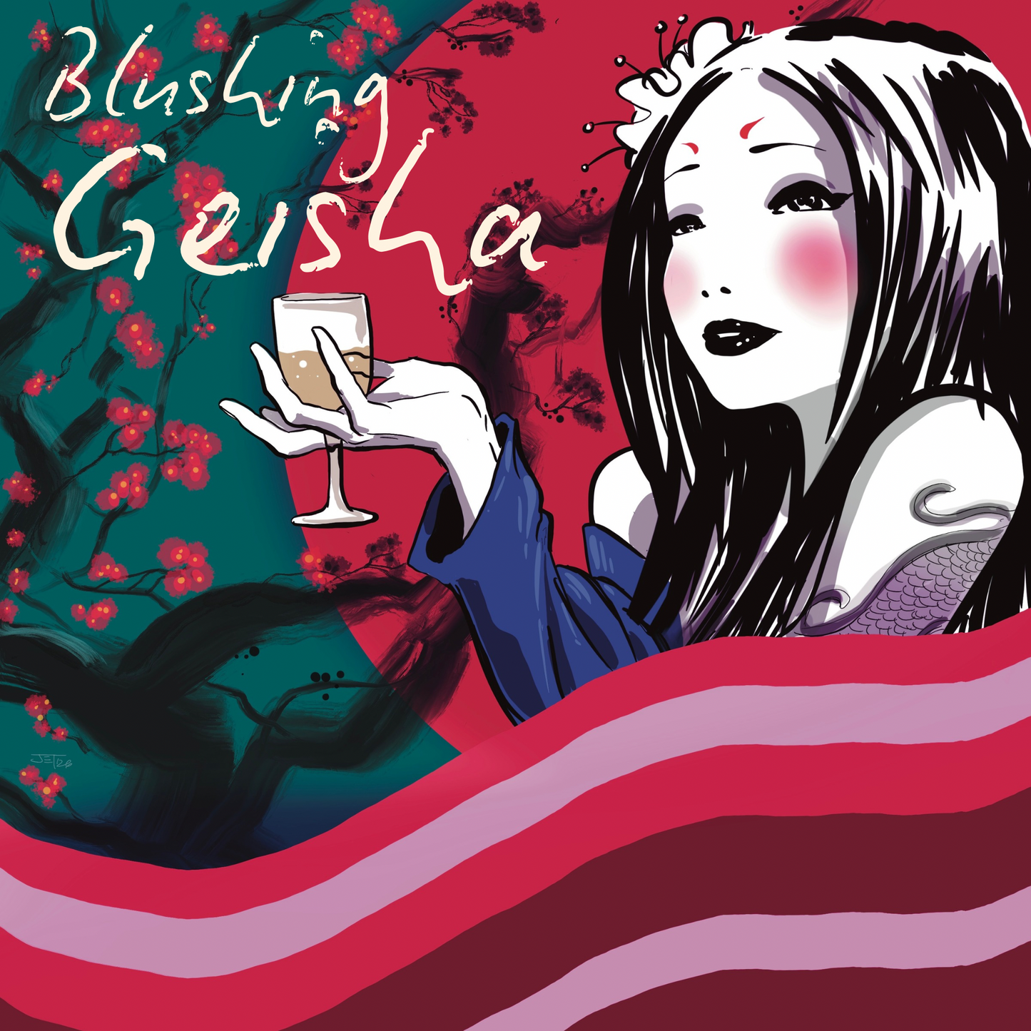 Blushing Geisha